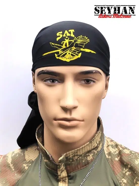 SAT Komandosu Siyah Bandana