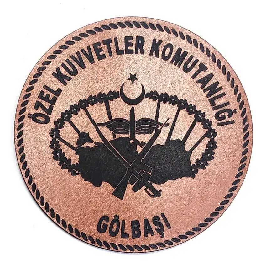 ÖZEL KUVVETLER Deri PEÇ- Arma - Patch