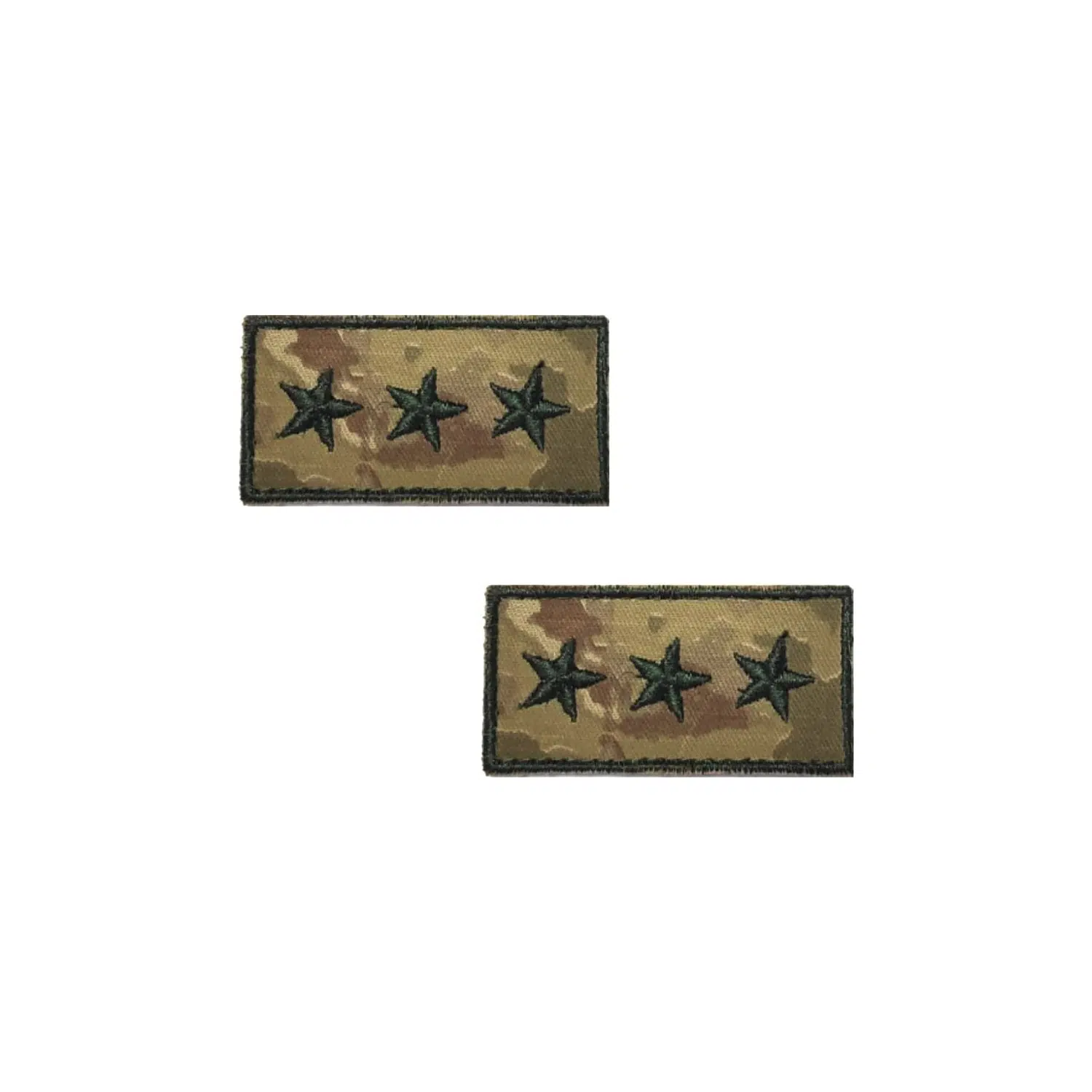 Seyhan Yüzbaşı Tişört Rütbesi 2 Adet ( Kara Kuvvetleri Yeni Kamuflaj )