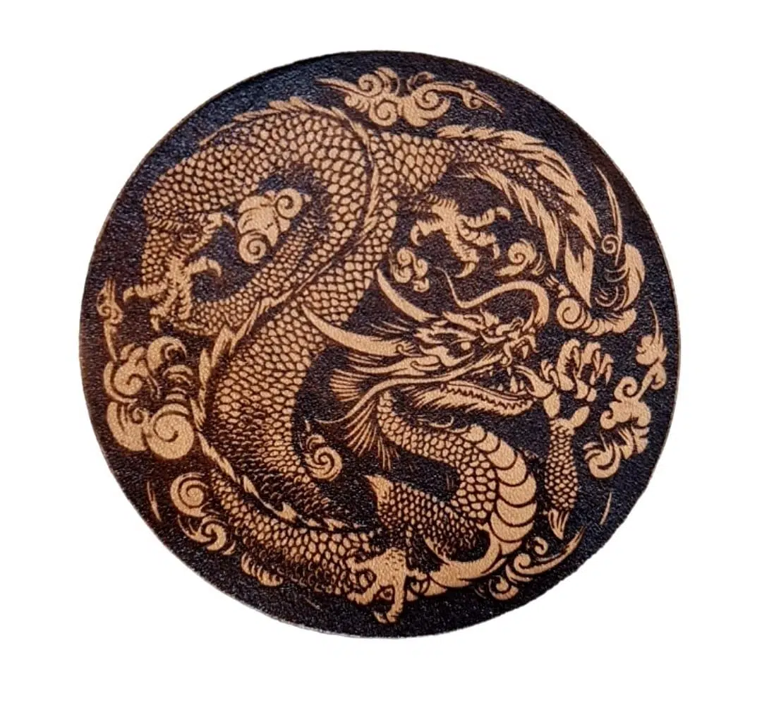 EJDERHA Deri PEÇ - Arma - Askeri Patch