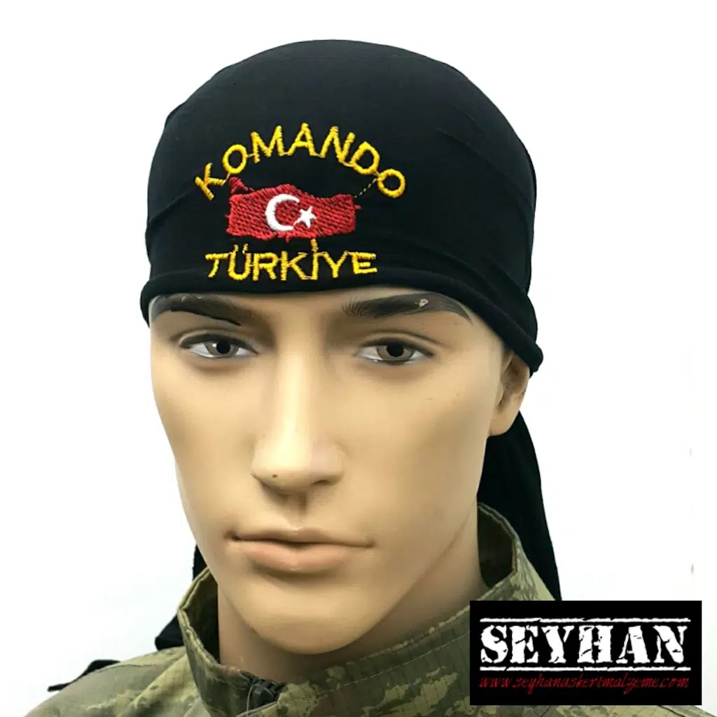 Siyah Komando BANDANA