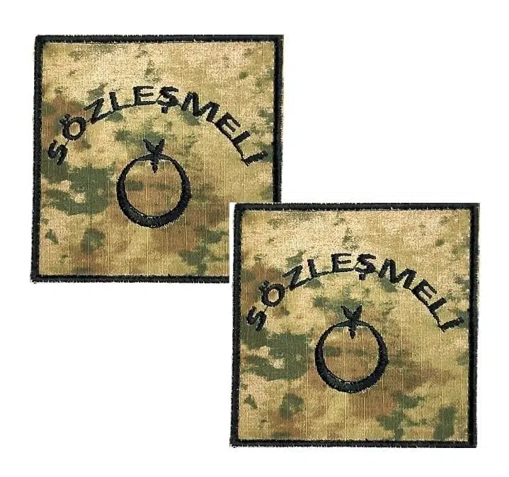 Sözleşmeli Er Peçi (Deniz Kuvvetleri Yeni Kamuflaj)