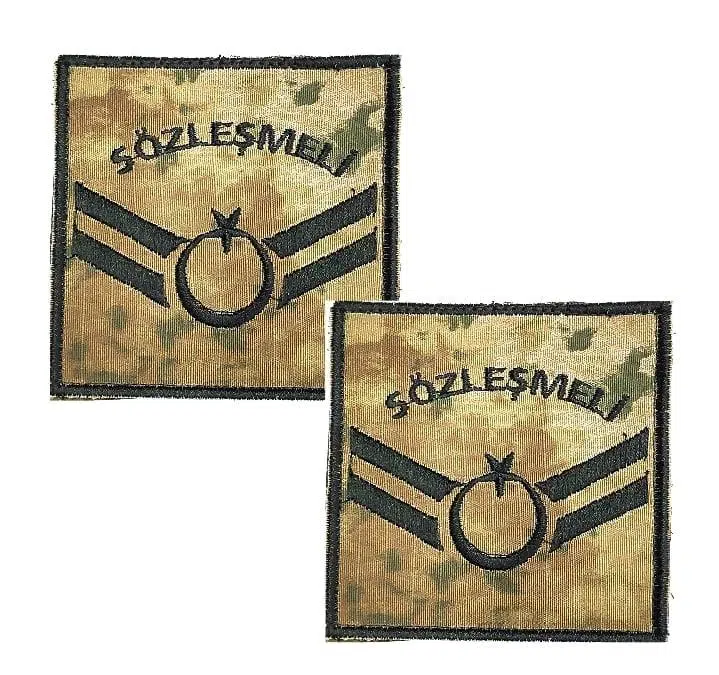 Sözleşmeli Çavuş Peçi (Deniz Kuvvetleri Yeni Kamuflaj)