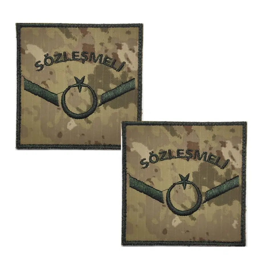 Sözleşmeli Onbaşı Peçi (Yeni Kamuflaj)