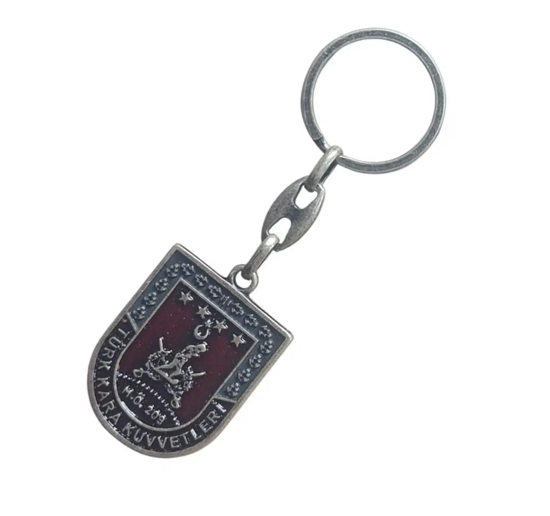 Kara Kuvvetleri Metal Anahtarlık - Eskitme Model