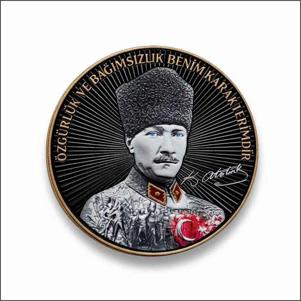 ATATÜRK ÖZGÜRLÜK VE BAĞIMSIZLIK PEÇ - Arma - TPU PEÇ