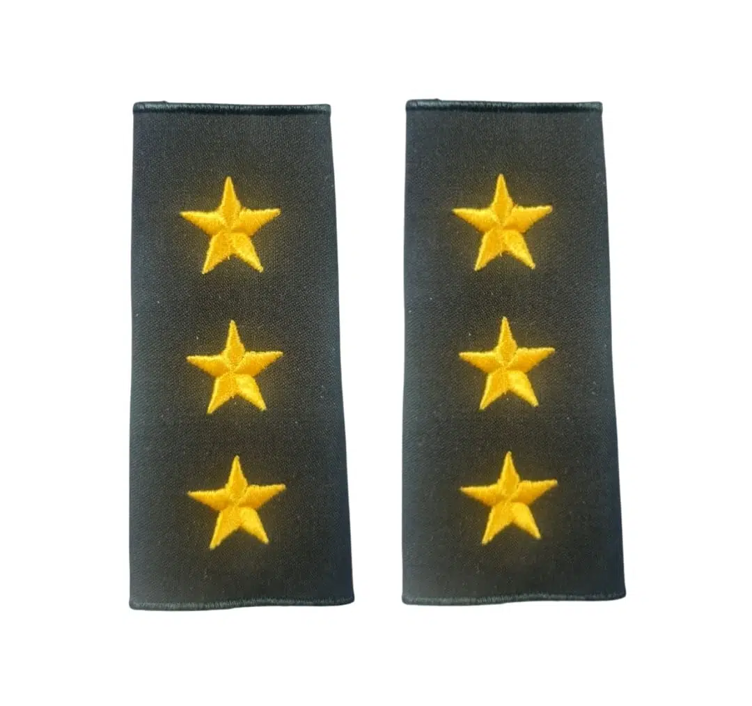 Yüzbaşı Dahili Rütbe (Kara Kuvvetleri) - HArici Rütbe