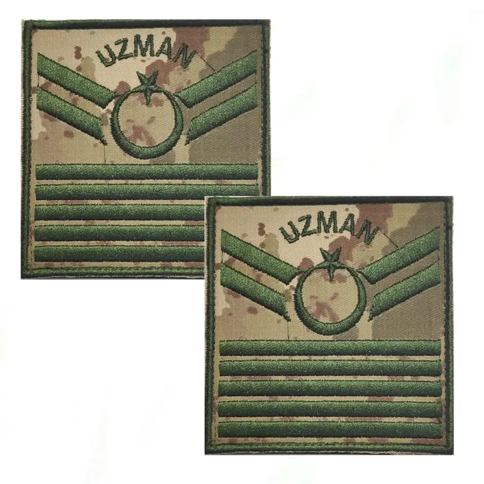 Uzmna Çavuş 5 Kademe Kamuflaj Rütbe (Yeni Kamuflaj)