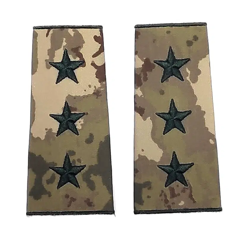 Yüzbaşı Kamuflaj Rütbe (Kara Kuvvetleri Yeni Kamuflaj )